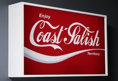 Caption: Coke Salish, Credit: Sonny Assu
