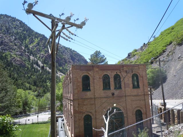 Caption: The Stairs hydroelectric dam in Big Cottonwood Canyon, one of the oldest sources of electricity for Salt Lake City., Credit: Ross Chambless