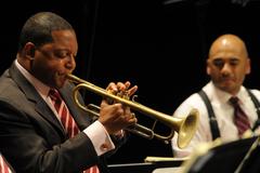 Caption: Wynton Marsalis