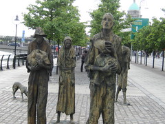 Caption: Famine Memorial Dublin, Ireland