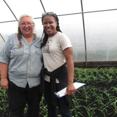 Caption: Cheryl Rogowski, Farmer and MacArthur "Genius"