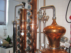 Caption: St. George Spirits' lab still, Credit: Catherine Girardeau