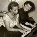 Caption: Piano Jazz host Marian McPartland with Mary Lou Williams back in 1953.