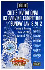 Caption: Chef's Invitational Ice Carving Competition