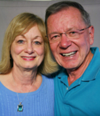 Caption: Dennis and Buelah Apple