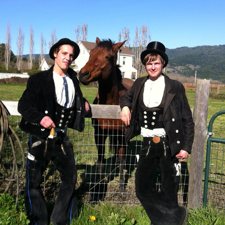 Caption: Journeymen Christian and Philip , Credit: Walter Slater Murch