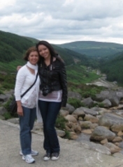 Caption: Victoria and her mom, Maria Isabel