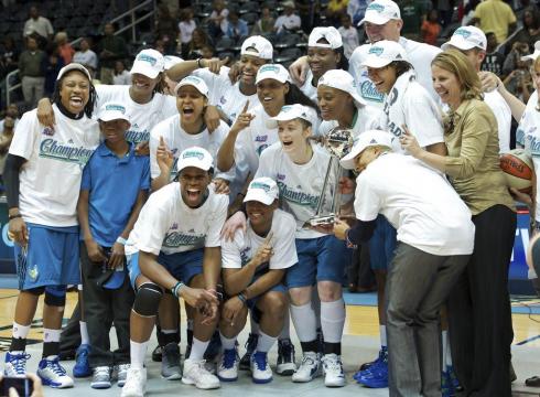 Caption: The Minnesota Lynx
