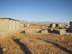 Caption: An abandoned IDP camp in Iraqi Kurdistan near the border with Iran., Credit: Rachel Stacy