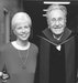 Caption: Roberta Roberts Potts and her father, Oral Roberts