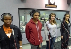 Caption: Whitney Young HS Slam Poetry Team