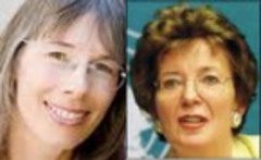 Caption: Joan Blades/Mary Robinson
