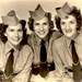 Caption: 'Boogie Woogie Bugle Boy' songbirds, the Andrews Sisters