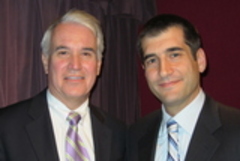 Caption: George Gascon and David Onek.