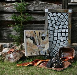Caption: Artists on Main Cooperative Art Work