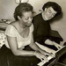Caption: "Piano Jazz" host Marian McPartland with Mary Lou Williams back in 1953.