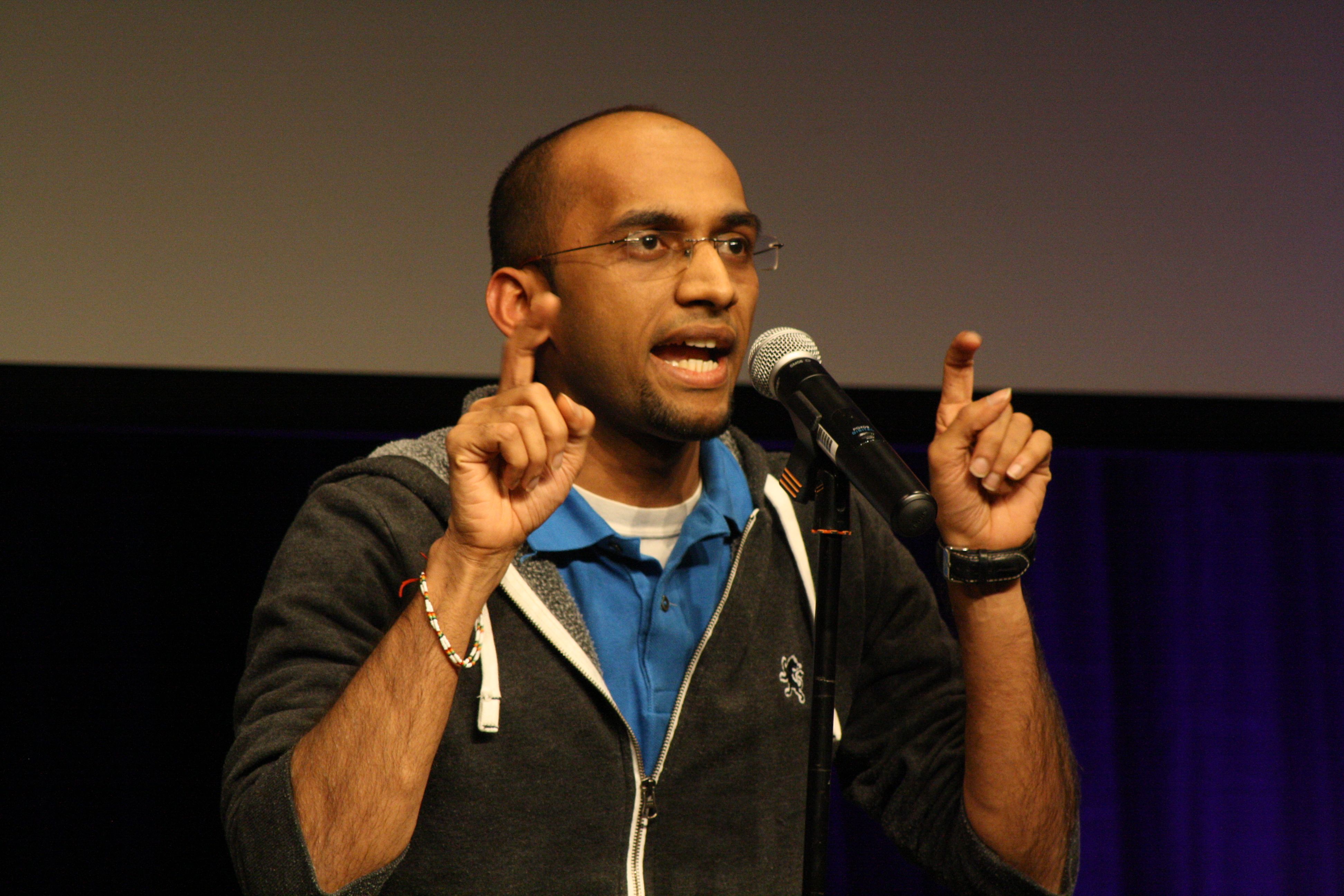 Caption: Abhishek Shah
