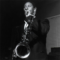 Caption: Living sax legend Sonny Rollins, Credit: Francis Wolff