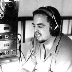 Caption: American folklorist Alan Lomax