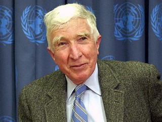 Caption: John Updike, novelist, Credit: Getty Images