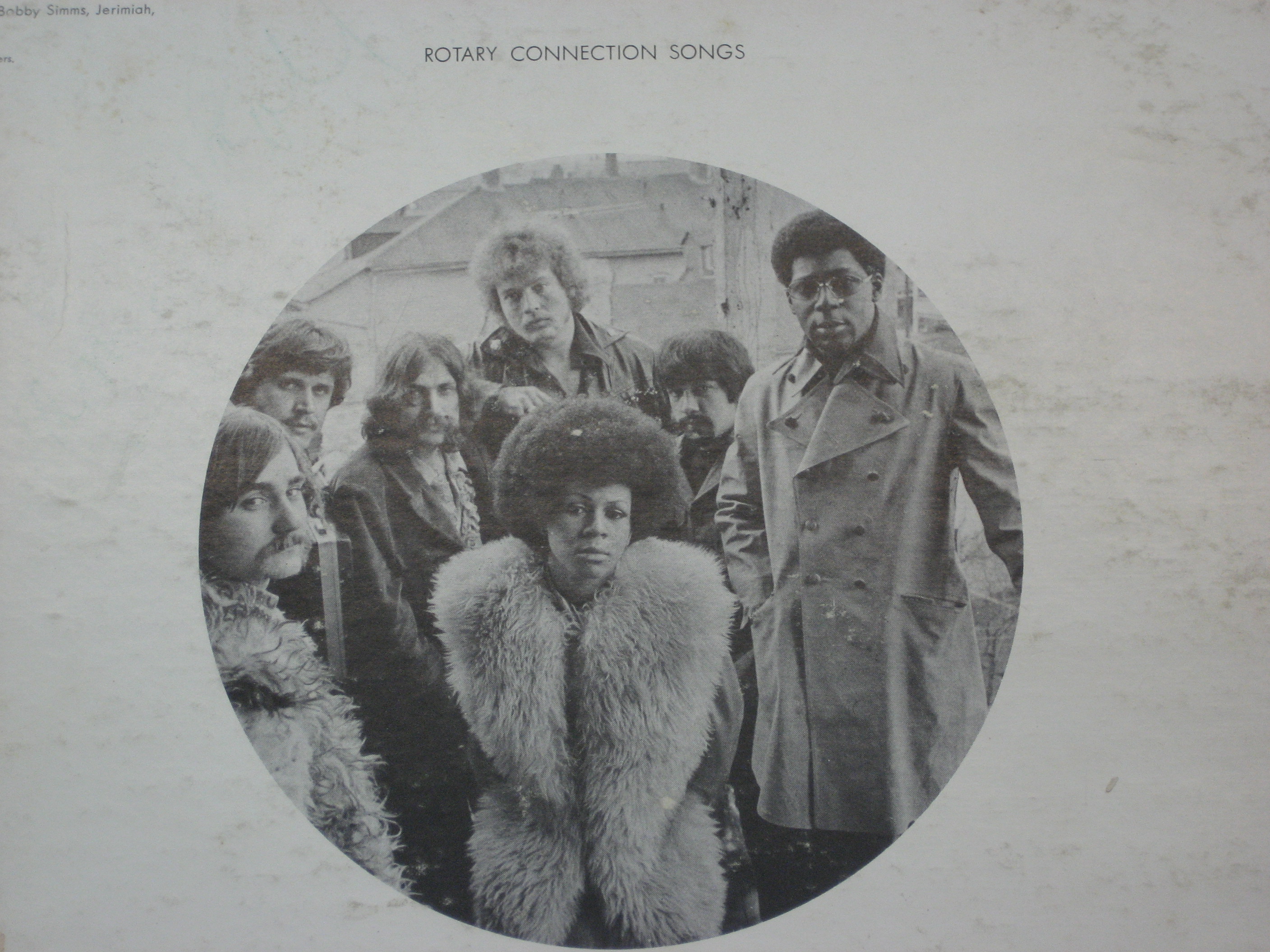 Caption: Minnie Riperton with Sidney Barnes on album cover