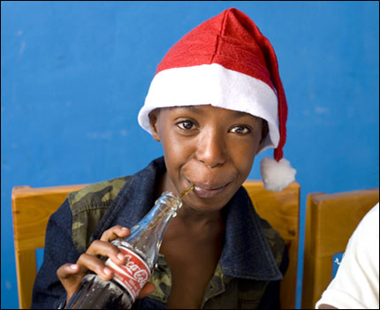 Caption: Christmas at Urukundo Home for Children in Rwanda