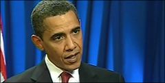 Caption: President Barack Obama, Credit: NewsHour with Jim Lehrer