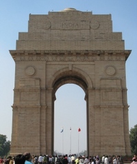 Caption: India Gate, Credit: Kristin McHugh for the Stanley Foundation