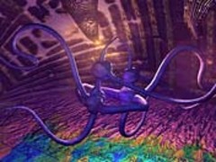 Caption: Still from brainwave animation, Credit: Paras Kaul