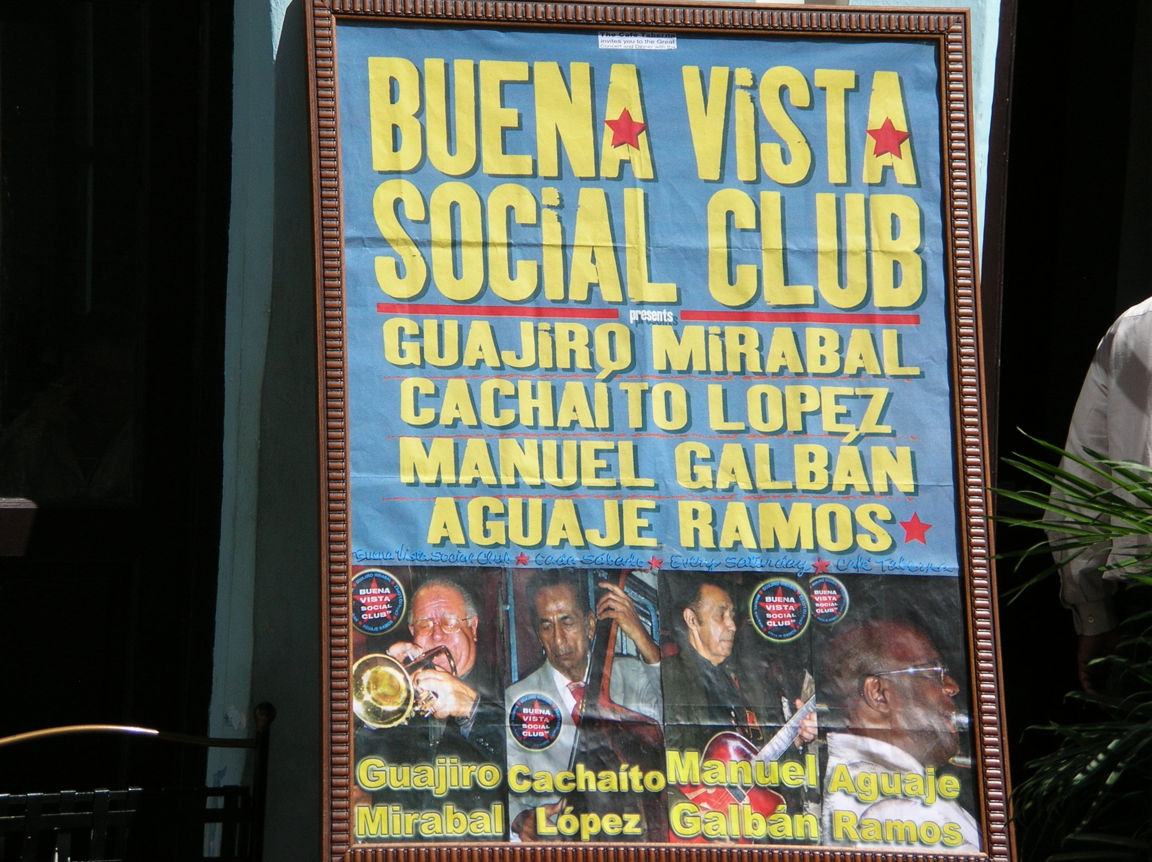 Caption: poster in Havana, Cuba, Credit: (c) 2008 Julia Adame