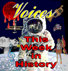 Caption: Voices This Week In History, Credit: SLG