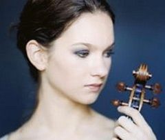 Caption: Hilary Hahn