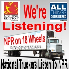 Caption: Truck Drivers Are Listening A Lot to ATC and ME!, Credit: SLG