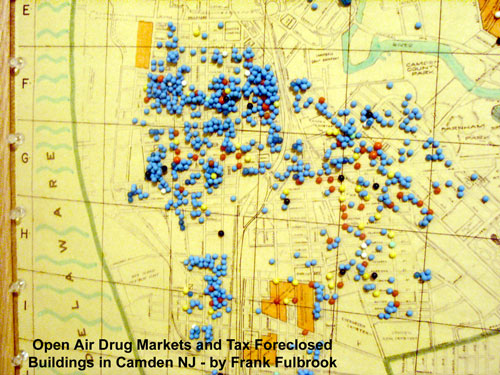 Caption: Camden Tax Foreclosures and Open Air Drug Markets, Credit: Frank Fulbrook