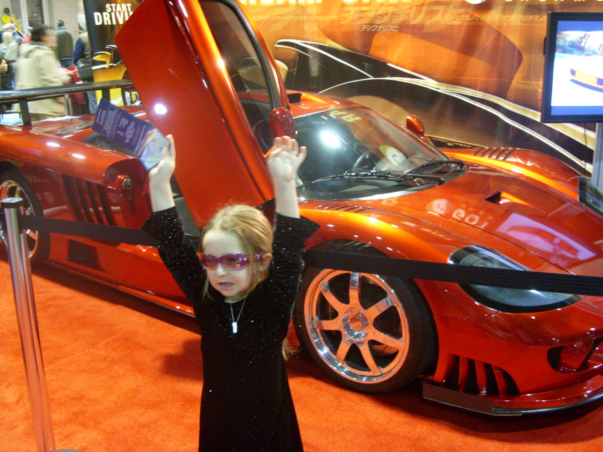 Caption: On location at the Philly Auto Show, Credit: Chris Goldstein