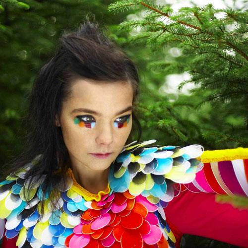 Caption: Bjork