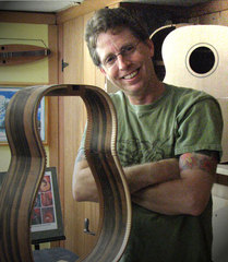 Caption: Scott MacDonald in his workshop