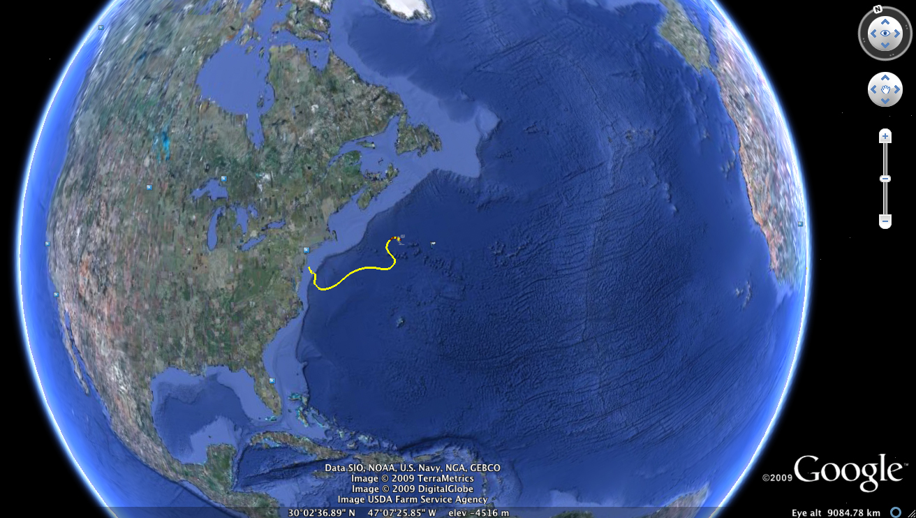Caption: Google Earth is one of the many tools Glenn and Schofield use in their classes and for their research., Credit: Google