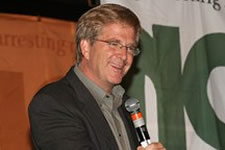 Caption: Rick Steves at NORML 2007, Credit: NORML Foundation