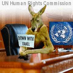 Caption: UN Goldstone's ''Kangaroo Court'' Report -- on Gaza, Credit: SLG