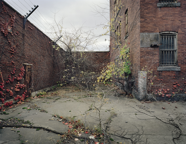 Caption: The courtyard for the violently insane, New Hampshire Asylum for the Insane, Concord, NH, Credit: Christopher Payne