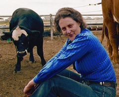 Caption: Temple Grandin, Credit: Rosalie Winard