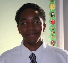 Caption: Darnell Bland is a high junior at Cristo Rye. He works for a local enviormental firm.