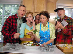 Caption: The cast of Cookus Interruptus, Credit: Brad Huskinson