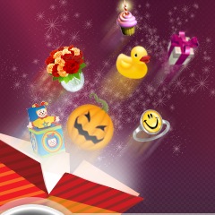 Caption: Virtual Goods (via Viximo.com homepage), Credit: Viximo.com