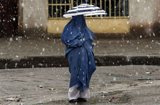 Caption: Snowfall in Herat, western Afghanistan., Credit: Photo courtesy of the Associated Press