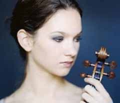 Hilary Hahn Caption: Hilary Hahn