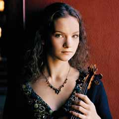 Caption: Hilary Hahn