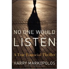 Caption: Harry Markopolos has written a book about his futile decade-long effort to expose Bernie Madoff and the world's largest Ponzi scheme.