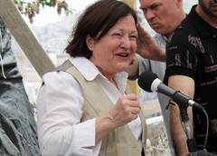 Caption: Mairead Maguire